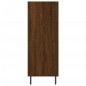 vidaXL Estantería madera de ingeniería roble marrón 69,5x32,5x90 cm vidaXL Estantería madera de ingeniería roble marrón 69,5x32,5x90 cm