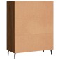 vidaXL Estantería madera de ingeniería roble marrón 69,5x32,5x90 cm vidaXL Estantería madera de ingeniería roble marrón 69,5x32,5x90 cm
