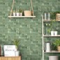 Noordwand Papel de pared Evergreen Tiles verde Noordwand Papel de pared Evergreen Tiles verde