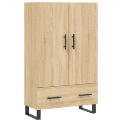 vidaXL Aparador alto madera de ingeniería roble Sonoma 69,5x31x115 cm