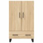 vidaXL Aparador alto madera de ingeniería roble Sonoma 69,5x31x115 cm vidaXL Aparador alto madera de ingeniería roble Sonoma 69,5x31x115 cm