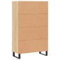 vidaXL Aparador alto madera de ingeniería roble Sonoma 69,5x31x115 cm vidaXL Aparador alto madera de ingeniería roble Sonoma 69,5x31x115 cm