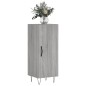 vidaXL Aparador madera de ingeniería gris Sonoma 34,5x34x90 cm vidaXL Aparador madera de ingeniería gris Sonoma 34,5x34x90 cm