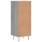 vidaXL Aparador madera de ingeniería gris Sonoma 34,5x34x90 cm vidaXL Aparador madera de ingeniería gris Sonoma 34,5x34x90 cm