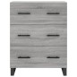 vidaXL Aparador de madera de ingeniería gris Sonoma 69,5x34x90 cm vidaXL Aparador de madera de ingeniería gris Sonoma 69,5x34x90 cm