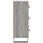 vidaXL Aparador de madera de ingeniería gris Sonoma 69,5x34x90 cm vidaXL Aparador de madera de ingeniería gris Sonoma 69,5x34x90 cm
