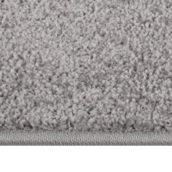 vidaXL Alfombra de pelo corto gris 200x290 cm