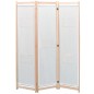 vidaXL Biombo divisor de 3 paneles de tela color crema 120x170x4 cm vidaXL Biombo divisor de 3 paneles de tela color crema 120x170x4 cm