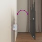 vidaXL Cabecero de cama de pared madera maciza pino gris 95,5x3x80 cm vidaXL Cabecero de cama de pared madera maciza pino gris 95,5x3x80 cm