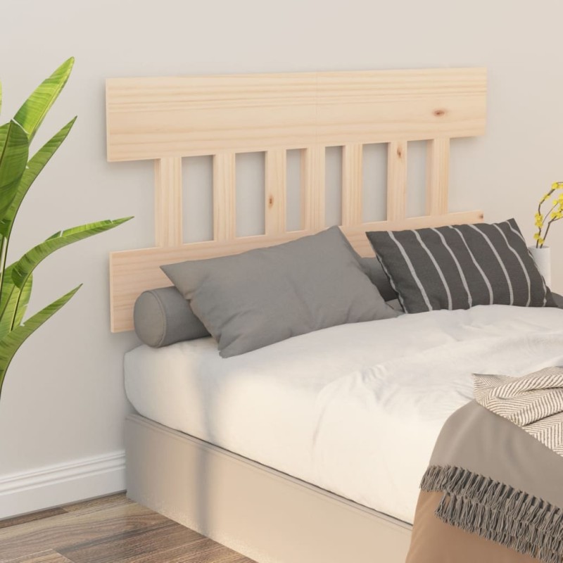 vidaXL Cabecero de cama madera maciza de pino 183,5x3x81 cm vidaXL Cabecero de cama madera maciza de pino 183,5x3x81 cm