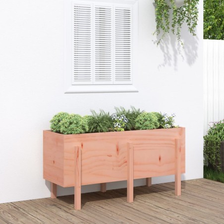 vidaXL Arriate elevado jardín madera maciza abeto Douglas 121x50x57 cm