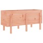 vidaXL Arriate elevado jardín madera maciza abeto Douglas 121x50x57 cm