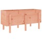 vidaXL Arriate elevado jardín madera maciza abeto Douglas 121x50x57 cm