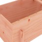 vidaXL Arriate elevado jardín madera maciza abeto Douglas 121x50x57 cm