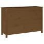vidaXL Arriate elevado de jardín madera pino marrón miel 119,5x40x78cm vidaXL Arriate elevado de jardín madera pino marrón miel 119,5x40x78cm