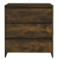 vidaXL Aparador madera contrachapada color roble ahumado 70x41x75 cm vidaXL Aparador madera contrachapada color roble ahumado 70x41x75 cm