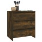 vidaXL Aparador madera contrachapada color roble ahumado 70x41x75 cm vidaXL Aparador madera contrachapada color roble ahumado 70x41x75 cm