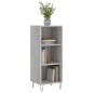 vidaXL Aparador de madera de ingeniería gris Sonoma 34,5x32,5x90 cm vidaXL Aparador de madera de ingeniería gris Sonoma 34,5x32,5x90 cm