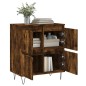 vidaXL Aparador madera contrachapada color roble ahumado 60x35x70 cm vidaXL Aparador madera contrachapada color roble ahumado 60x35x70 cm