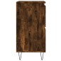 vidaXL Aparador madera contrachapada color roble ahumado 60x35x70 cm vidaXL Aparador madera contrachapada color roble ahumado 60x35x70 cm