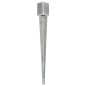 vidaXL Picas de tierra 12 uds acero galvanizado plateado 9x9x90 cm vidaXL Picas de tierra 12 uds acero galvanizado plateado 9x9x90 cm