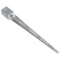 vidaXL Picas de tierra 12 uds acero galvanizado plateado 9x9x90 cm vidaXL Picas de tierra 12 uds acero galvanizado plateado 9x9x90 cm