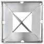 vidaXL Picas de tierra 12 uds acero galvanizado plateado 9x9x90 cm vidaXL Picas de tierra 12 uds acero galvanizado plateado 9x9x90 cm