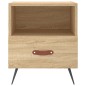 vidaXL Mesita de noche madera de ingeniería roble Sonoma 40x35x47,5 cm vidaXL Mesita de noche madera de ingeniería roble Sonoma 40x35x47,5 cm