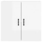 vidaXL Armario pared madera contrachapada blanco brillo 60x31x60 cm vidaXL Armario pared madera contrachapada blanco brillo 60x31x60 cm