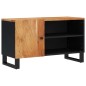 vidaXL Mueble de TV madera acacia y madera contrachapada 80x33x46 cm vidaXL Mueble de TV madera acacia y madera contrachapada 80x33x46 cm