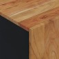 vidaXL Mueble de TV madera acacia y madera contrachapada 80x33x46 cm vidaXL Mueble de TV madera acacia y madera contrachapada 80x33x46 cm
