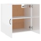 vidaXL Armario pared madera contrachapada blanco brillo 60x31x60 cm vidaXL Armario pared madera contrachapada blanco brillo 60x31x60 cm