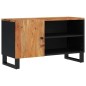 vidaXL Mueble de TV madera acacia y madera contrachapada 80x33x46 cm vidaXL Mueble de TV madera acacia y madera contrachapada 80x33x46 cm