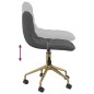 vidaXL Sillas de comedor giratorias 4 unidades terciopelo gris oscuro vidaXL Sillas de comedor giratorias 4 unidades terciopelo gris oscuro