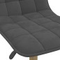 vidaXL Sillas de comedor giratorias 4 unidades terciopelo gris oscuro vidaXL Sillas de comedor giratorias 4 unidades terciopelo gris oscuro