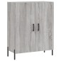 vidaXL Aparador de madera de ingeniería gris Sonoma 69,5x34x90 cm vidaXL Aparador de madera de ingeniería gris Sonoma 69,5x34x90 cm