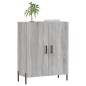vidaXL Aparador de madera de ingeniería gris Sonoma 69,5x34x90 cm vidaXL Aparador de madera de ingeniería gris Sonoma 69,5x34x90 cm