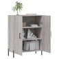 vidaXL Aparador de madera de ingeniería gris Sonoma 69,5x34x90 cm vidaXL Aparador de madera de ingeniería gris Sonoma 69,5x34x90 cm