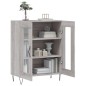 vidaXL Aparador de madera de ingeniería gris Sonoma 69,5x34x90 cm vidaXL Aparador de madera de ingeniería gris Sonoma 69,5x34x90 cm