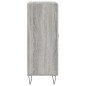 vidaXL Aparador de madera de ingeniería gris Sonoma 69,5x34x90 cm vidaXL Aparador de madera de ingeniería gris Sonoma 69,5x34x90 cm