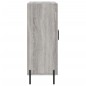 vidaXL Aparador de madera de ingeniería gris Sonoma 69,5x34x90 cm vidaXL Aparador de madera de ingeniería gris Sonoma 69,5x34x90 cm