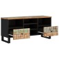 vidaXL Mueble de TV madera reciclada madera de ingeniería 100x33x46 cm