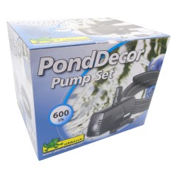 Ubbink Set de bomba para fuentes de estanque SoArte negro 1386290
