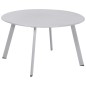 ProGarden Mesa auxiliar gris mate 70x40 cm ProGarden Mesa auxiliar gris mate 70x40 cm