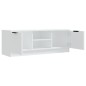 vidaXL Mueble de TV madera contrachapada blanco 102x35x36,5 cm vidaXL Mueble de TV madera contrachapada blanco 102x35x36,5 cm
