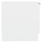 vidaXL Mueble de TV madera contrachapada blanco 102x35x36,5 cm vidaXL Mueble de TV madera contrachapada blanco 102x35x36,5 cm