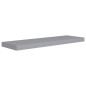 vidaXL Estantes flotantes de pared 4 uds MDF gris 80x23,5x3,8 cm vidaXL Estantes flotantes de pared 4 uds MDF gris 80x23,5x3,8 cm