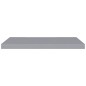vidaXL Estantes flotantes de pared 4 uds MDF gris 80x23,5x3,8 cm vidaXL Estantes flotantes de pared 4 uds MDF gris 80x23,5x3,8 cm