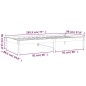vidaXL Sofá cama de madera maciza de pino marrón miel 90x190 cm vidaXL Sofá cama de madera maciza de pino marrón miel 90x190 cm