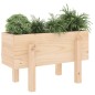 vidaXL Jardinera madera maciza de pino 62x30x38 cm vidaXL Jardinera madera maciza de pino 62x30x38 cm